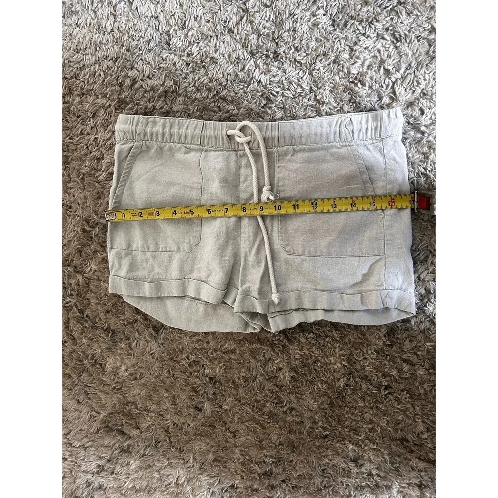 Ashley Free Style By‎ 26 International Womens Sise Médium Linen Blend Shorts